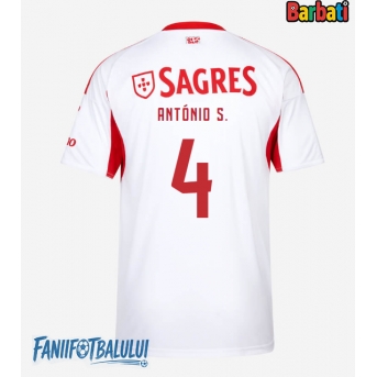 Benfica Antonio Silva #4 Tricou Fotbal Replică 2025-26 Barbati Treilea